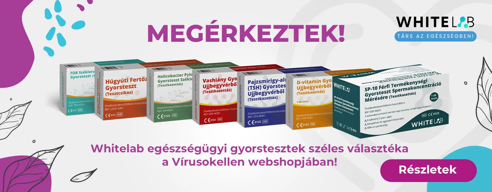Ellenanyag teszt ár, -20%