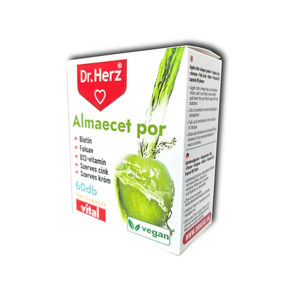 Dr.Herz Almaecet por+Biotin+Folsav 60 db kapszula