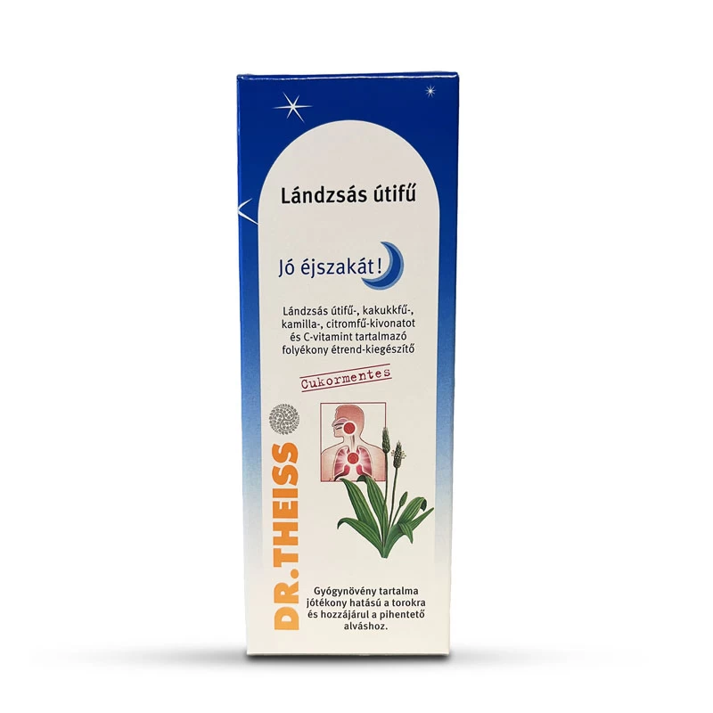 Dr.Theiss Lándzsás Útifű Jó Éjszakát (100 ml)