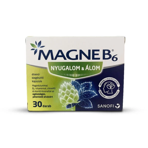 Megna B6 Nyugalom és Álom étrend-kiegészítő kapszula