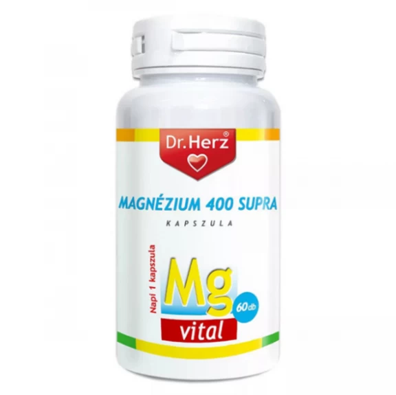 Dr. Herz Magnézium kapszula - 400 mg (60 db)