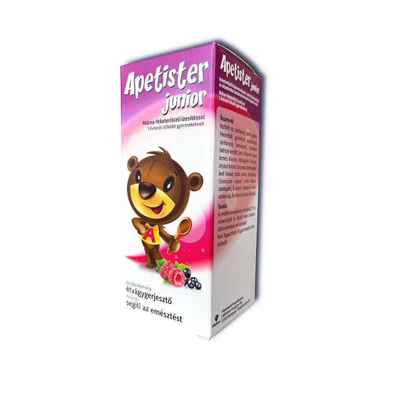 Apetister junior málna-feketeribizli oldat 100 ml