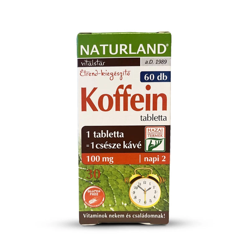 Naturland Koffein tabletta