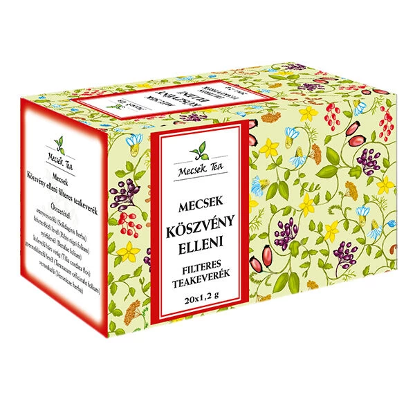 MECSEK Köszvény elleni filteres teakeverék