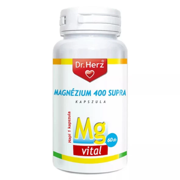 Dr. Herz Magnézium kapszula - 400 mg (60 db)
