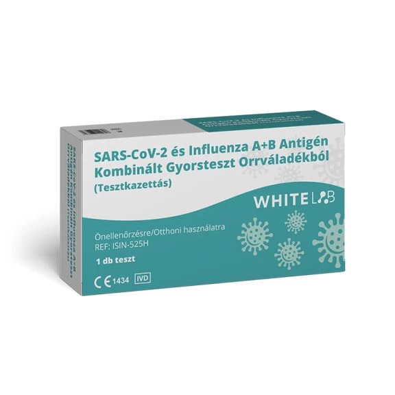 COVID-19 Influenza A+B Antigén KombináltGyorsteszt