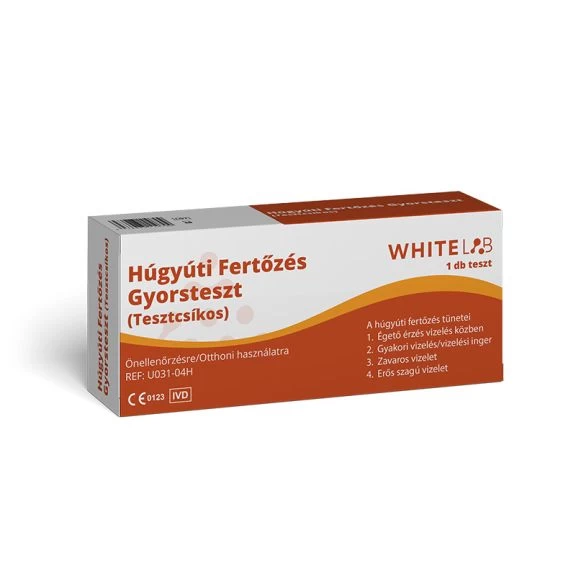 Húgyúti Fertőzés Gyorsteszt (Tesztcsíkos)